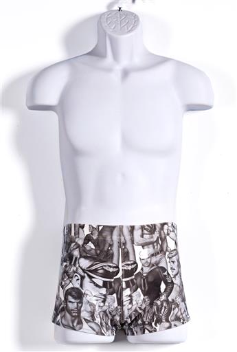 TOM OF FINLAND (1920-1991) Vintage T-shirt and swim trunks.
